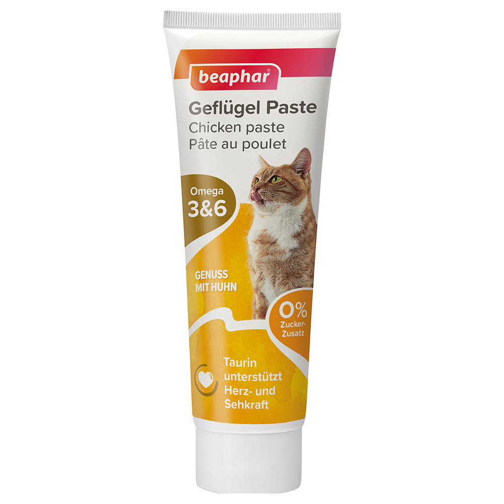 foto del prodotto beaphar pasta per gatti 100 g pollame