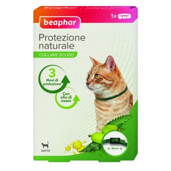 foto del prodotto beaphar protezione naturale collare gatto 35 cm antiparassitario per gatti 1 ordine scegli lo sconto bzr5 bzr20 200 punti fedelt 
