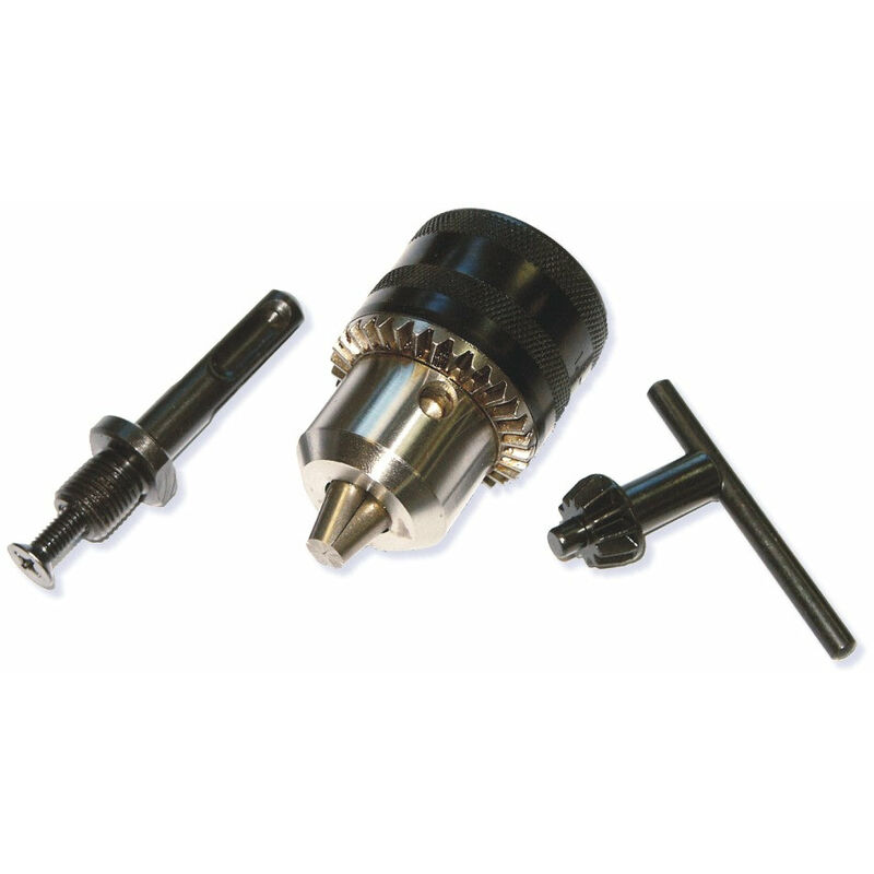 foto del prodotto beast mandrino per trapano adattatore sds e chiave 1 2 testa 1,5 13 mm