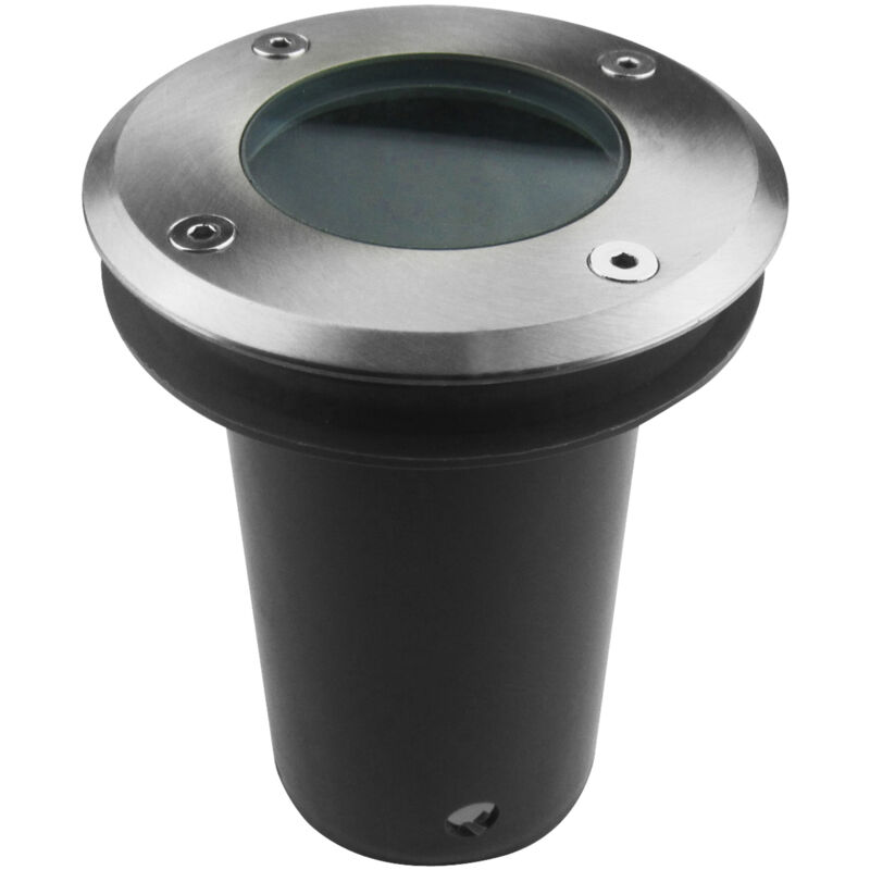 foto del prodotto beat empotrable de suelo con luz led blanco c lido 3000k en color negro