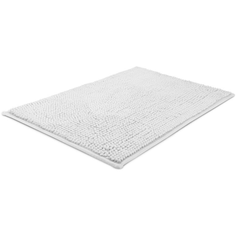 foto del prodotto beaumare wr tappetino da bagno antiscivolo 120x70cm bianco beautissu