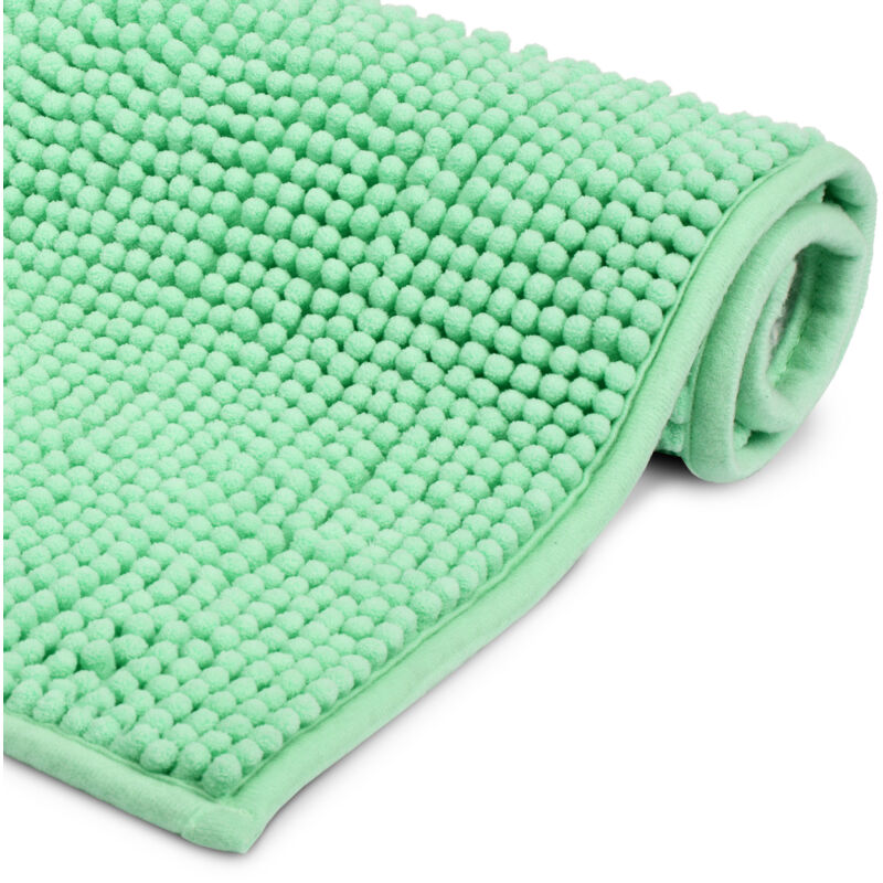 foto del prodotto beaumare wr tappetino da bagno antiscivolo 80x50cm verde chiaro beautissu
