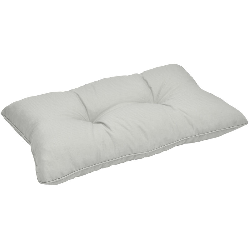 foto del prodotto beautissu cuscino lounge da esterno xluna comodo schienalegrigio chiaro, 50x40x12 cm