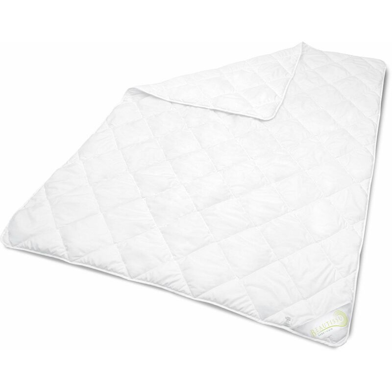 foto del prodotto beautissu piumino letto leggero beaunuit sd trapuntino estivo anallergico di soffice microfibra traspirante 155x220 cm