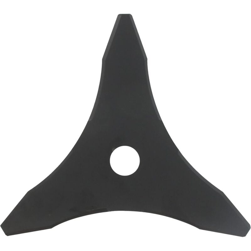 foto del prodotto bebusingoto 23265 lama per decespugliatore a tre denti, bordo tagliente 255 mm, diametro interno 25,4 mm, spessore 3 mm