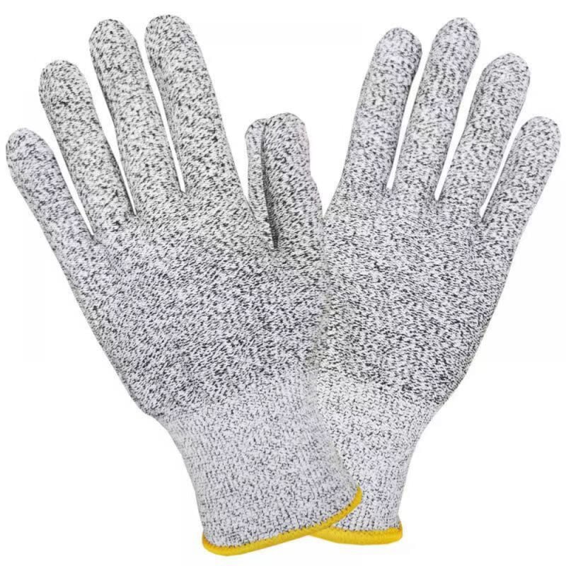 foto del prodotto bebusingoto 24,5 cm, paio di guanti antitaglio, livello di protezione 5, protezione ottimale per i tagli quotidiani cucina, giardinaggio, fai da