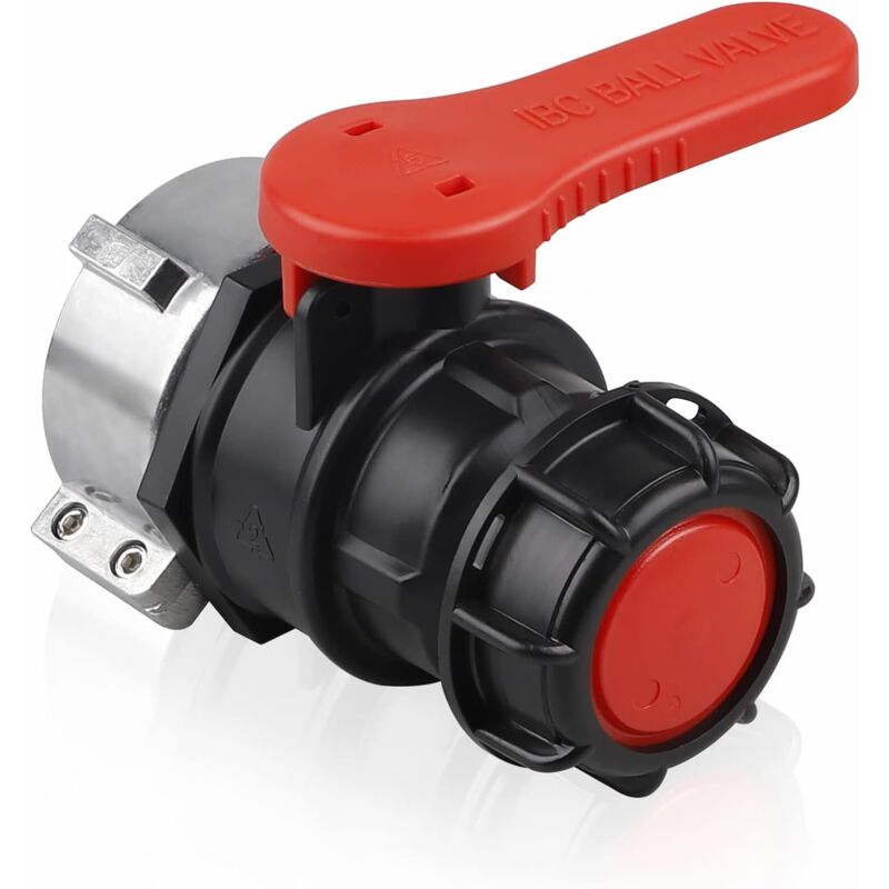 foto del prodotto bebusingoto adattatore per serbatoio ibc, valvola rubinetto per serbatoio, dn50 75 mm 