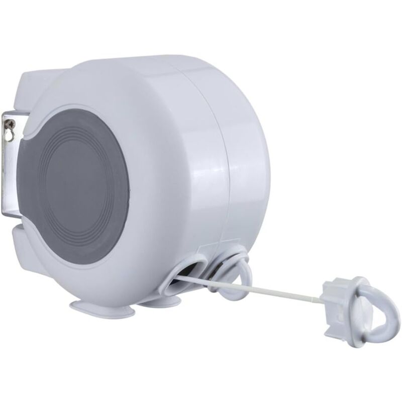 foto del prodotto bebusingoto asciugatrice a parete retrattile, bianco, superficie di asciugatura 26 m 13 m x 2 m 
