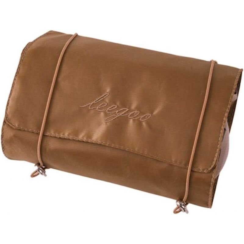foto del prodotto bebusingoto borsa per il trucco 4 in 1, organizer pieghevole e staccabile per cosmetici, borsa da toilette portatile, borsa portaoggetti per