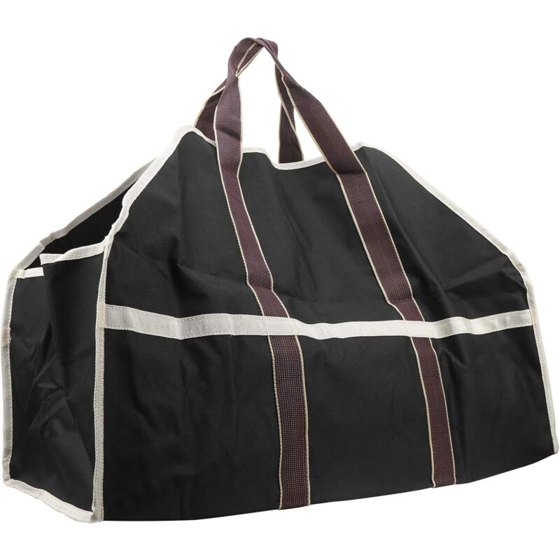 foto del prodotto bebusingoto borsa per legna da ardere resistente all usura, borsa per la conservazione della legna da ardere all aperto, accessori per caminetti da