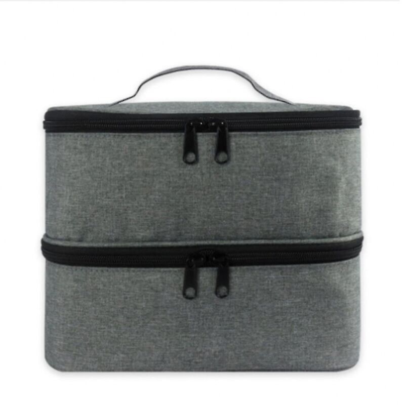 foto del prodotto bebusingoto borsa portaoggetti in nylon per smalto, borsa portatile, organizer per cosmetici