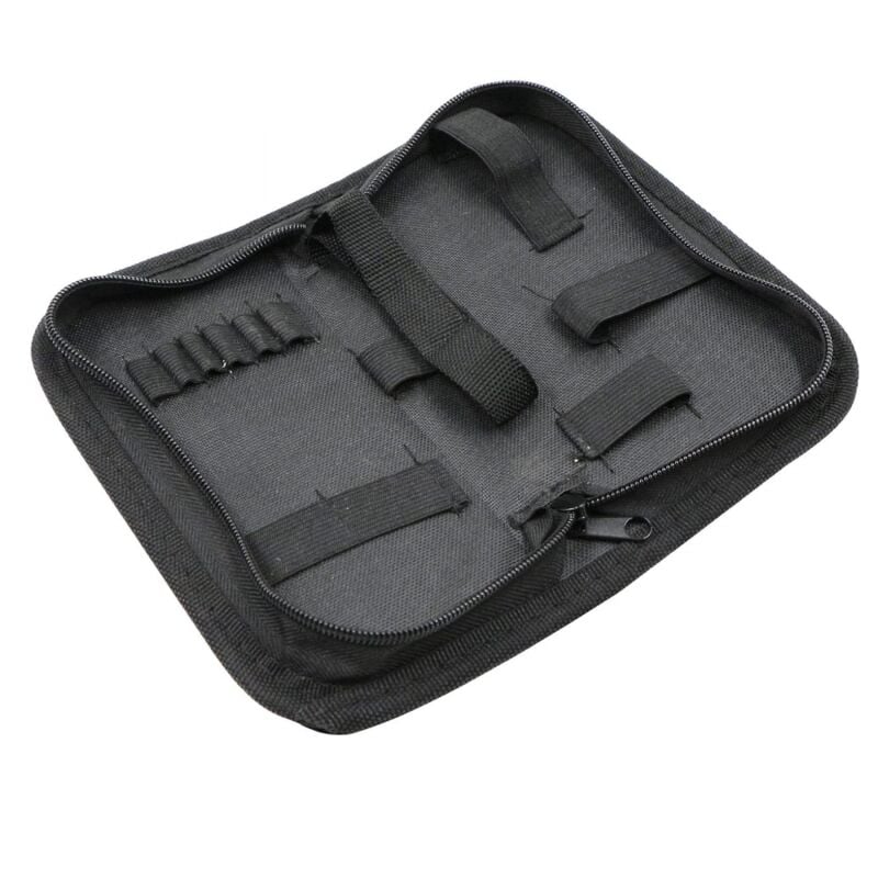 foto del prodotto bebusingoto borsa portautensili in tessuto oxford impermeabile e resistente, kit di riparazione per orologi, per elettricisti, carpentieri,