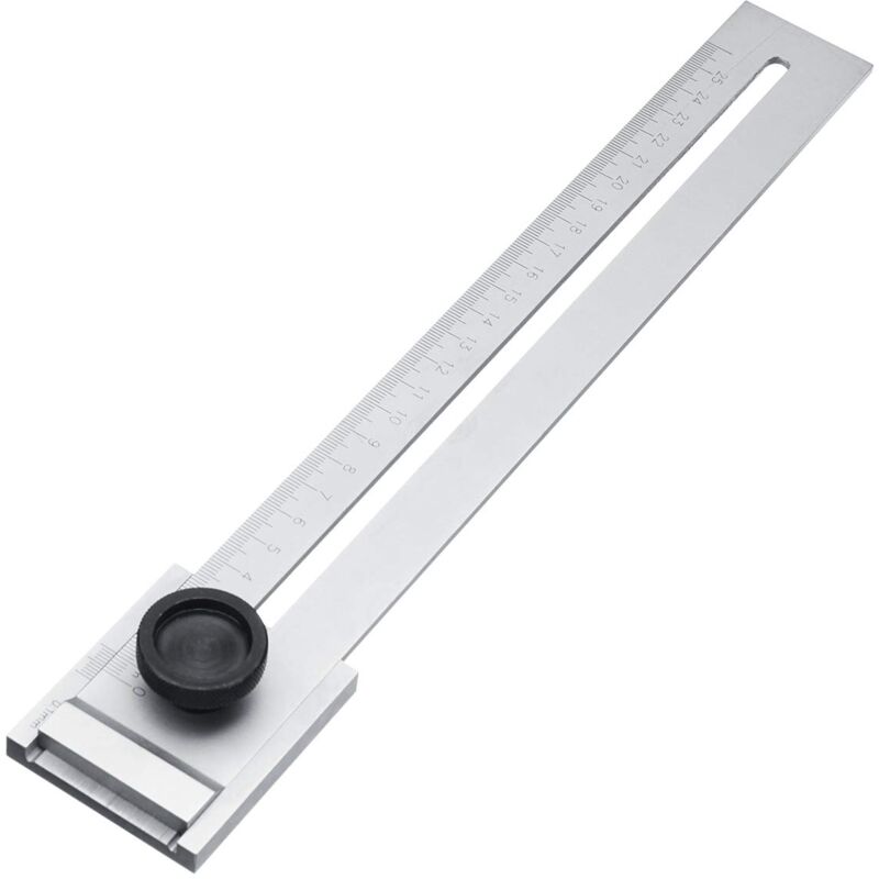 foto del prodotto bebusingoto calibro di marcatura per taglio viti 0 200mm 0 250mm per lavorazione del legno, acciaio al carbonio, strumento di calibrazione 0,1