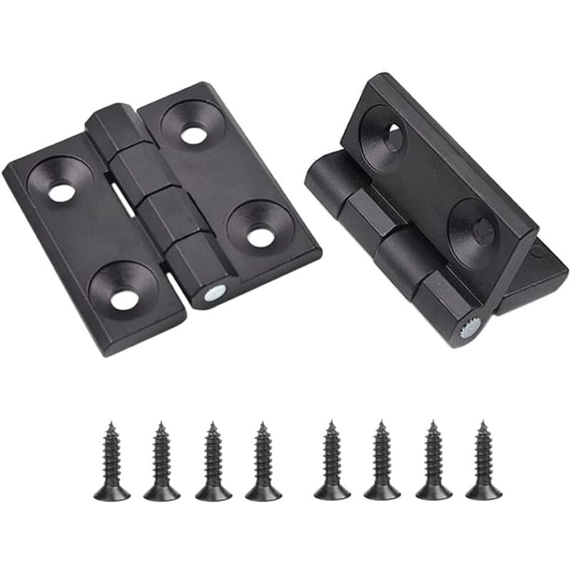 foto del prodotto bebusingoto cerniera per porta a 2 pezzi, cerniera per mobili, cerniera per porta dell armadio, cerniera pieghevole per porta dell armadio, porta