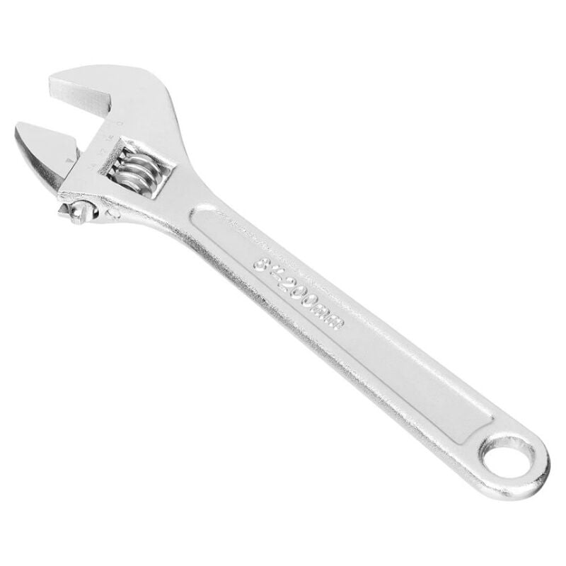 foto del prodotto bebusingoto chiave inglese regolabile da 8 pollici e 200 mm, grande chiave inglese multiuso, strumento per la manutenzione del bagno