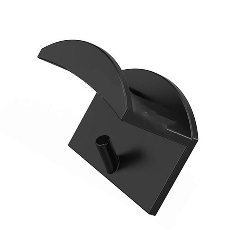 foto del prodotto bebusingoto confezione da 10 ganci adesivi per cappelli, montaggio a parete moderno e trasparente, design minimalista e resistente