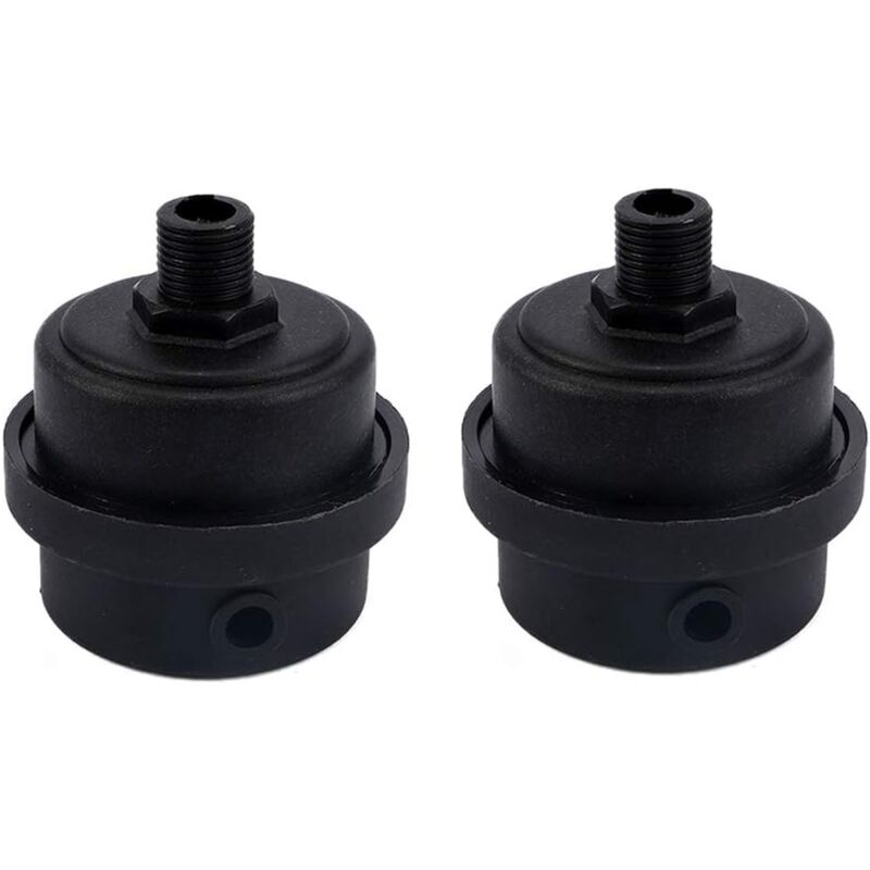 foto del prodotto bebusingoto confezione da 2 filtri silenziatori per compressore d aria in plastica con elemento filtrante pt 1 4 12,7 mm