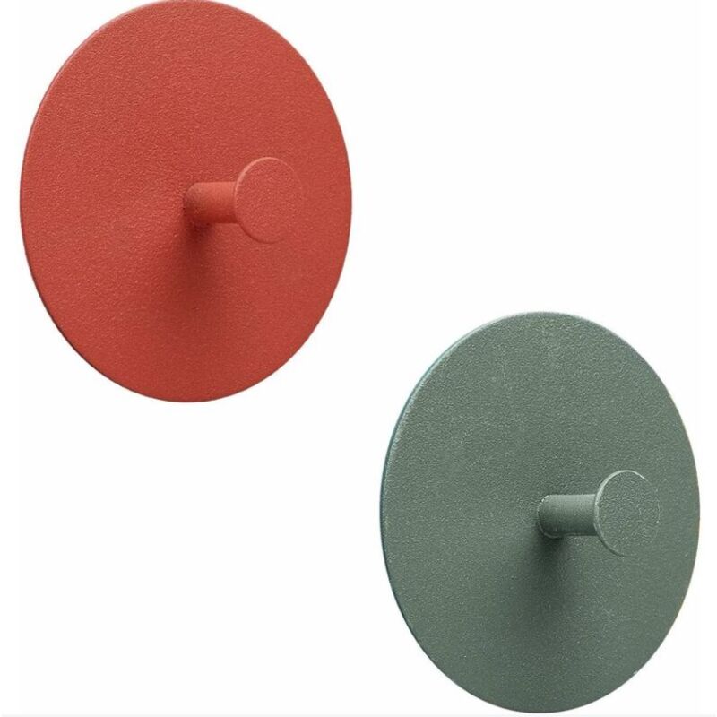 foto del prodotto bebusingoto confezione da 2 ganci autoadesivi da parete per il bagno in acciaio inox, senza foratura, per porta, porta asciugamani, adatti per il