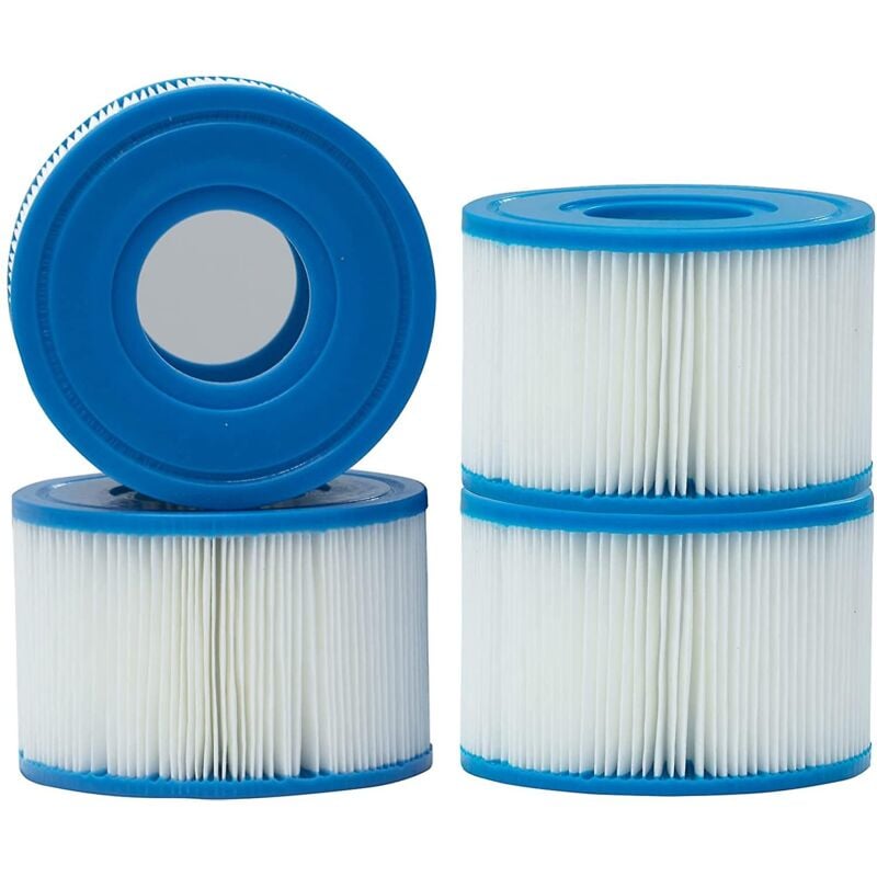 foto del prodotto bebusingoto confezione da 4 cartucce intex tipo s1 per filtro jacuzzi, cartucce di ricambio per intex s1, tipo