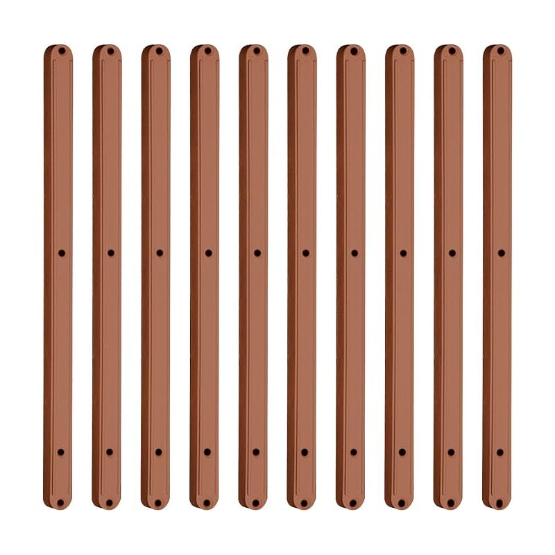 foto del prodotto bebusingoto confezione da 5 paia di guide in plastica per cassetti 298 mm marrone