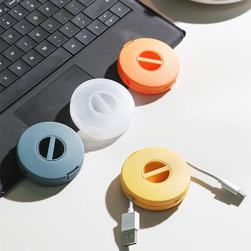foto del prodotto bebusingoto confezioni di organizer per cavi, vuoti, espandibili, compatti e versatili, per cavi usb, cavi di ricarica e piccoli accessori 4 pezzi