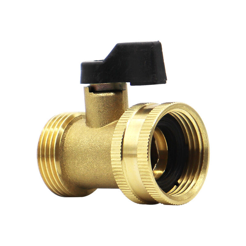 foto del prodotto bebusingoto - connettore rapido per tubo da giardino con valvola di intercettazione, raccordi a sgancio rapido da 25,5 mm con valvola a sfera, adattatori di facile collegamento e sgancio rapido
