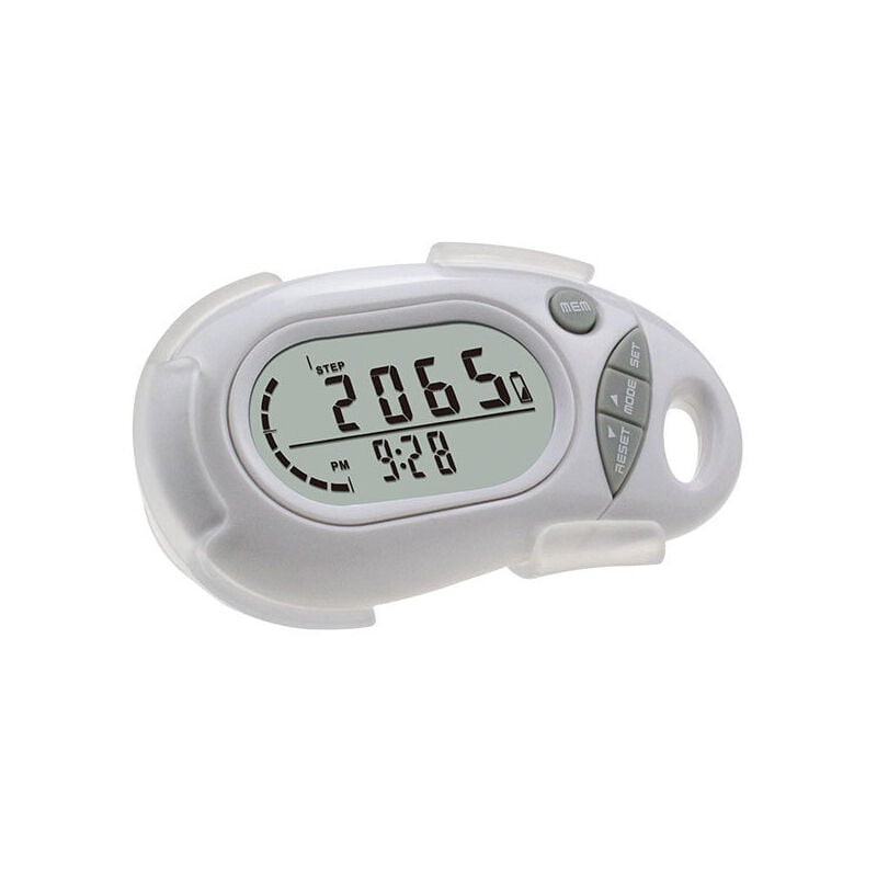 foto del prodotto bebusingoto contapassi 3d per camminare, semplice contapassi digitale con cordino, contapassi precisi per tracciare passi, miglia km, calorie e