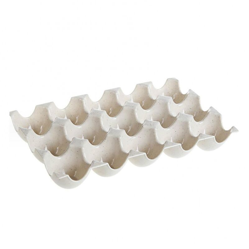 foto del prodotto bebusingoto contenitore per uova per frigorifero da cucina, salvaspazio, 3 ripiani, mantenimento della freschezza, multiuso