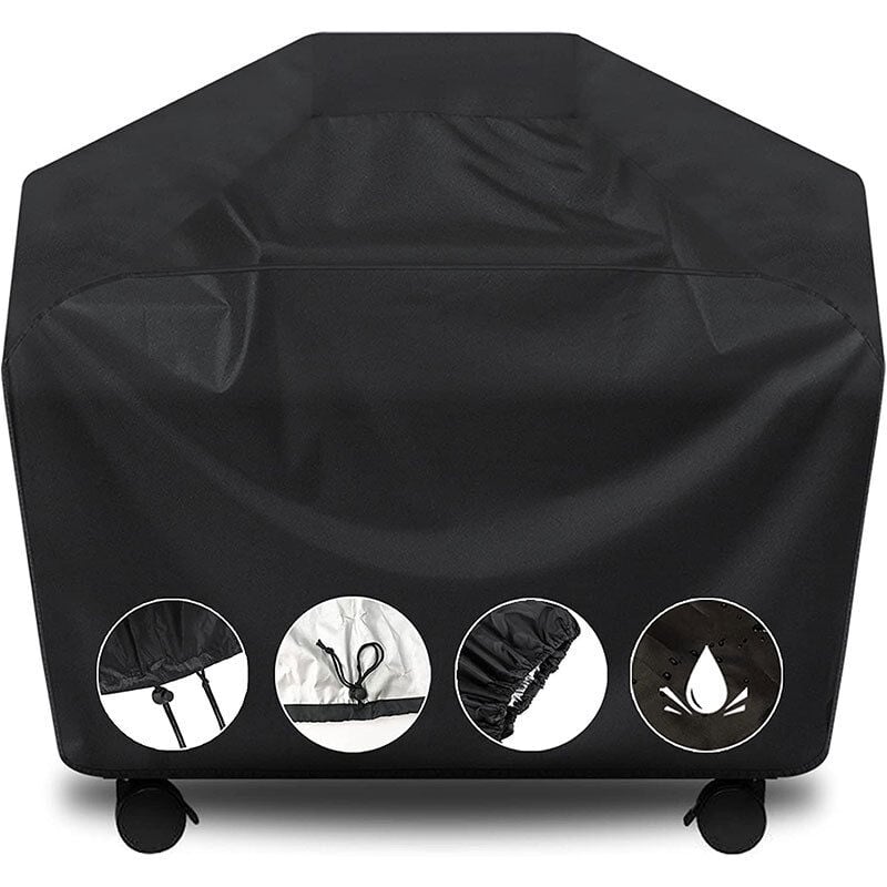 foto del prodotto bebusingoto copertura per barbecue premium, copertura per barbecue a gas ad alta resistenza per weber spirit, weber genesis, char broil e altri.