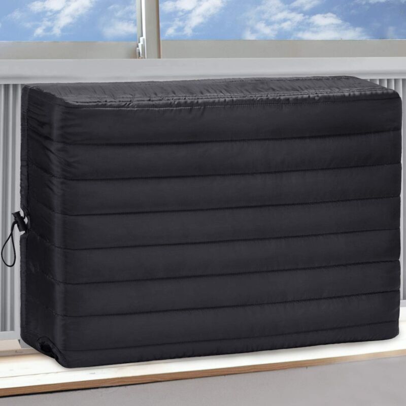 foto del prodotto bebusingoto copertura per condizionatore d aria interno, copertura ac per unit interna da finestra, 21 x 15 x 3,5 pollici l x a x p , nero