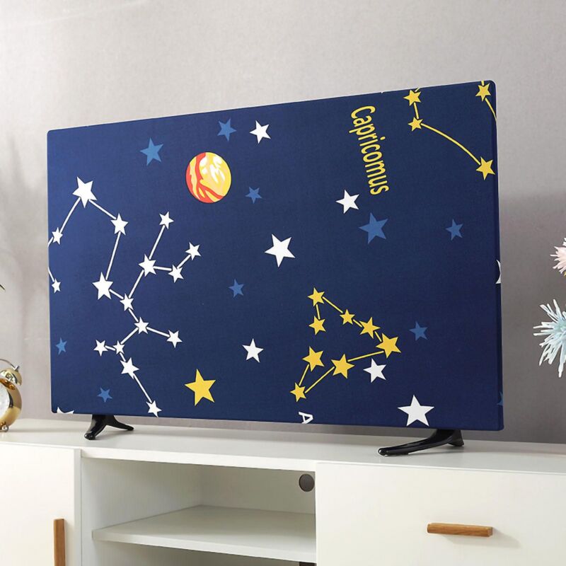 foto del prodotto bebusingoto copertura universale per tv da 32 pollici, resistente alle intemperie e alla polvere, con sospensione elastica