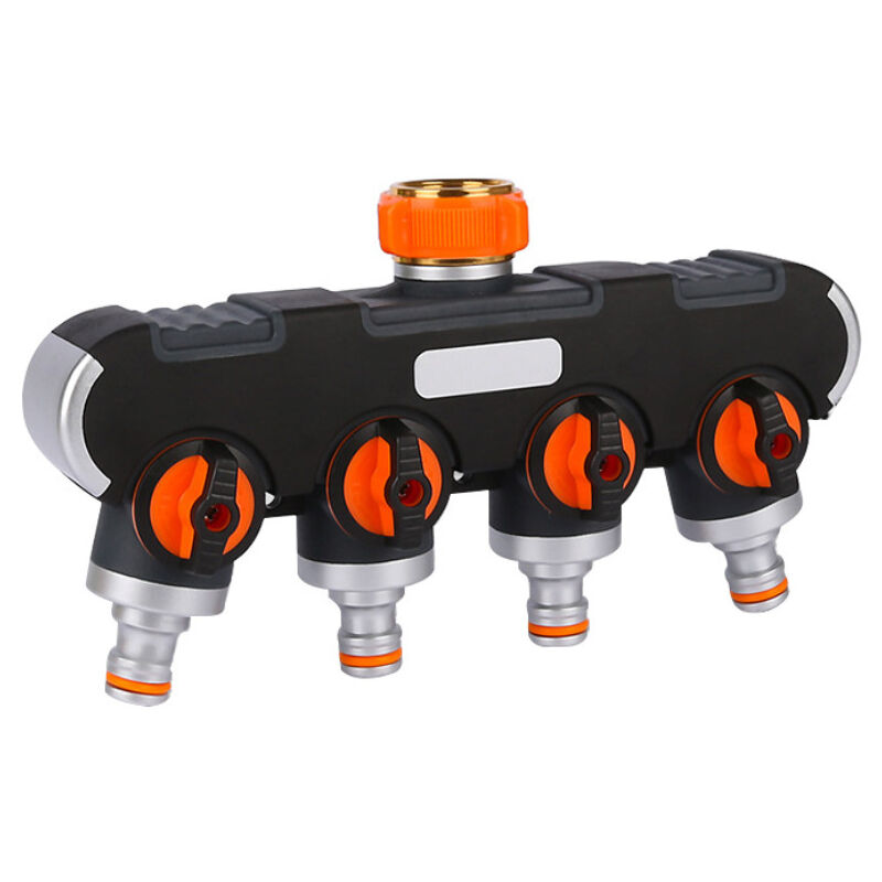 foto del prodotto bebusingoto distributore a 4 vie distributore d acqua da 3 4 e 1 2 con adattatore per rubinetto per irrigazione del giardino, lavaggio, animali