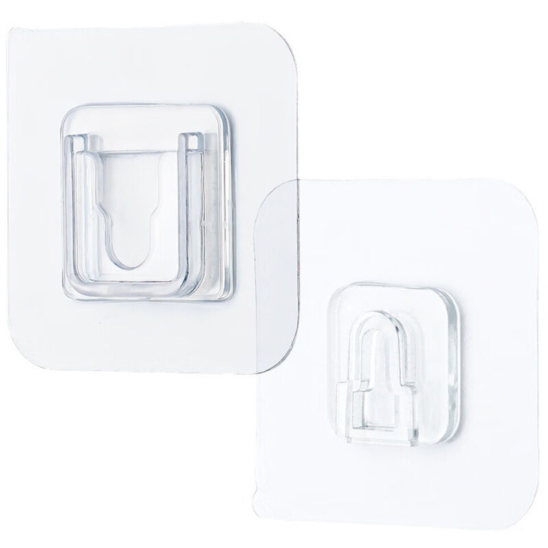 foto del prodotto bebusingoto ganci da parete autoadesivi bifacciali, ganci adesivi resistenti senza soluzione di continuit , ganci biadesivi, ganci da parete