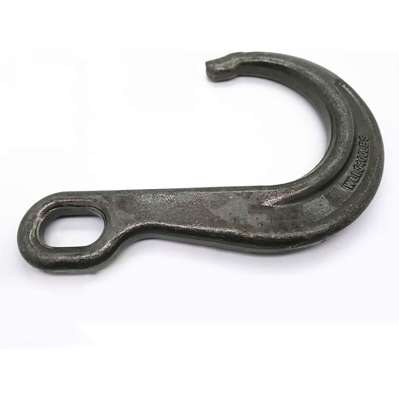 foto del prodotto bebusingoto gancio per rimorchio tipo j per ostacoli per auto, catena di sospensione, doppio gancio, fune freno 4t, 5t, catena di trasporto
