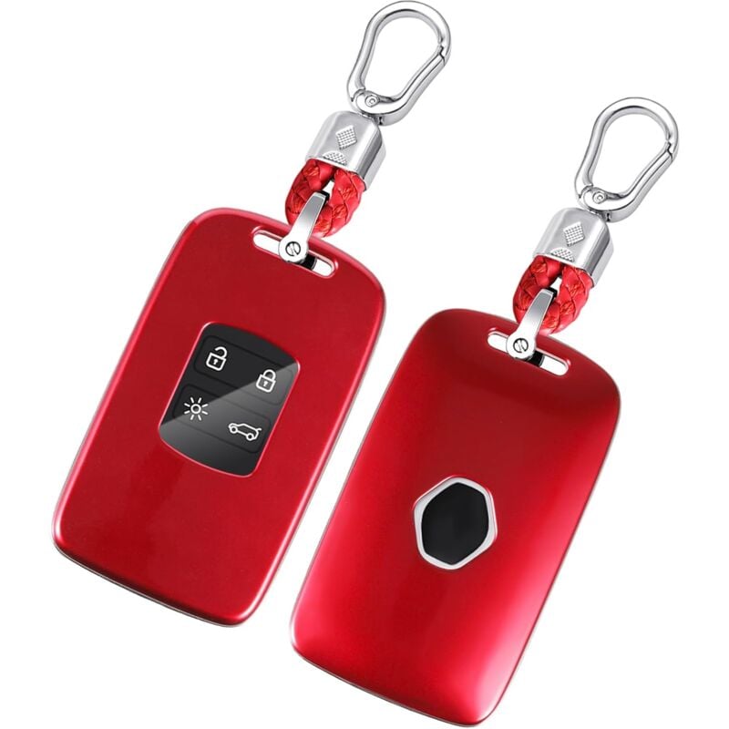 foto del prodotto bebusingoto guscio per chiave auto, resistente all usura e alle cadute, compatibile con renault koleos kadjar megane captur espace, accessorio per