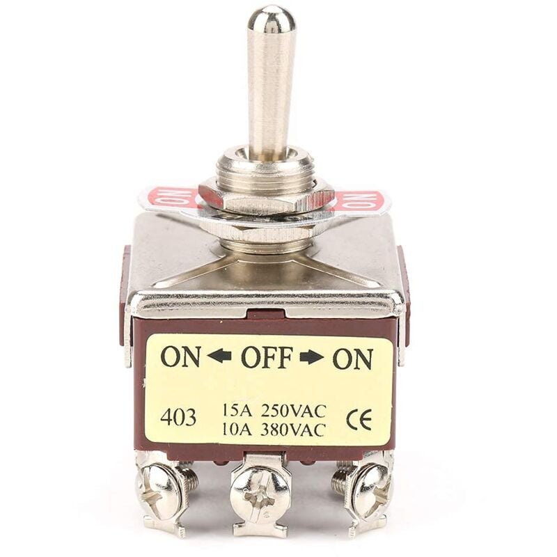 foto del prodotto bebusingoto interruttore a levetta 4pdt 3 posizioni 12 pin on off on mini interruttore a bilanciere terminale 15 a 250 v ca 10 a 380 v ca per