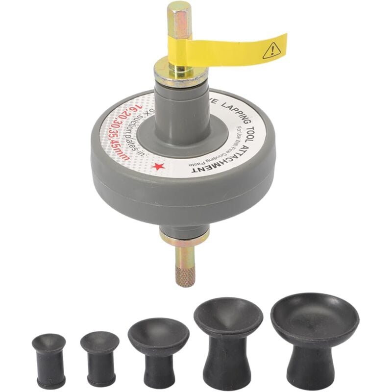 foto del prodotto bebusingoto kit di levigatura valvole con 5 dischi di aspirazione da 16, 20, 30, 35 e 45 mm, levigatura valvole adatto per motociclette,