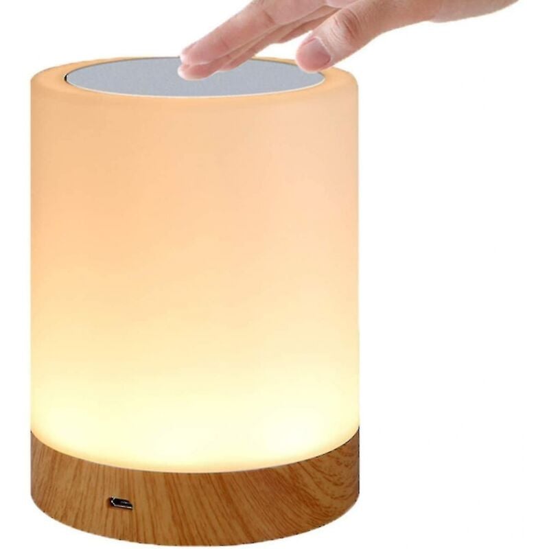 foto del prodotto bebusingoto lampada led touch per , lampada da comodino con sensore rgb
