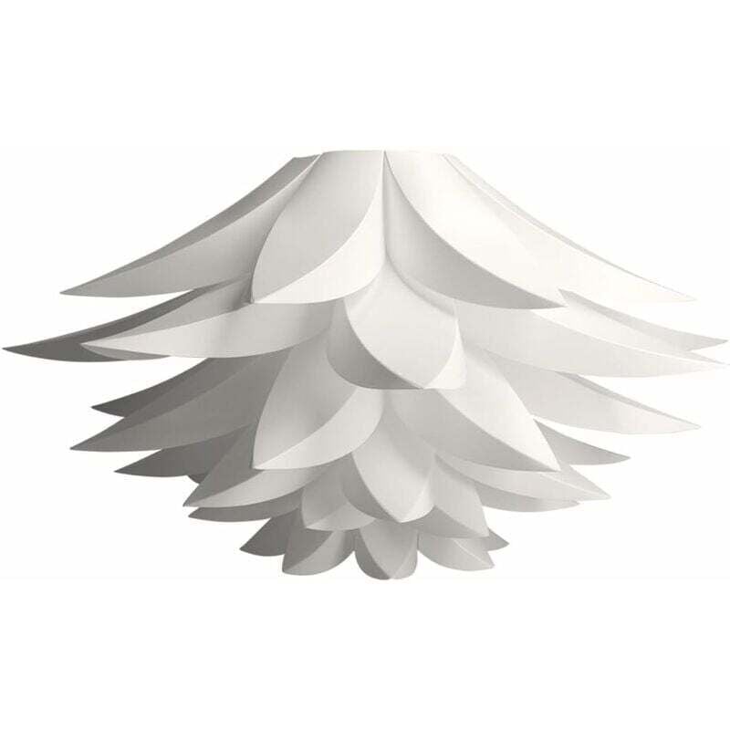foto del prodotto bebusingoto lampada puzzle con design lotus paralume fai da te lampada decorativa floreale per soggiorno e camera da letto lampada a