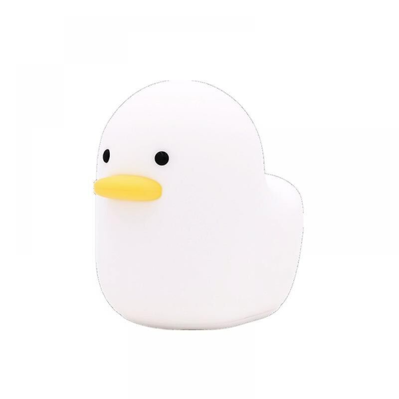 foto del prodotto bebusingoto luce notturna a led, luce per dormire a forma di anatroccolo con timer touch