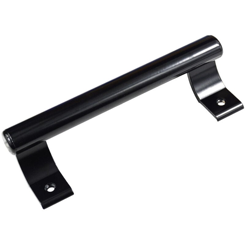 foto del prodotto bebusingoto maniglia per porta scorrevole in lega di alluminio da 200 mm, per balcone, mobiletto da bagno in vetro, maniglia moderna in metallo nero 