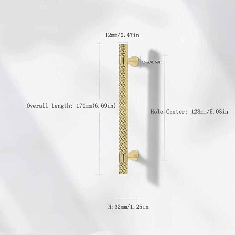 foto del prodotto bebusingoto maniglie per mobili in oro, maniglie per cucina, foro centrale da 128 mm, maniglia per cassetto in lega di zinco, pomello per porta in