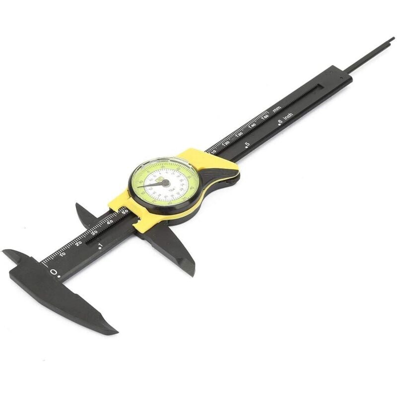 foto del prodotto bebusingoto micrometro in acciaio inossidabile, calibro digitale a quadrante da 0 150 mm con display lcd, precisione di 0,1 mm per misurazioni