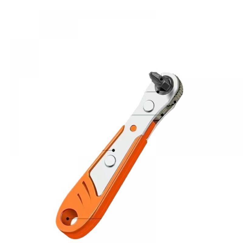 foto del prodotto bebusingoto mini chiave a cricchetto, cacciavite magnetico phillips ad angolo retto per spazi difficili, con attacco da 1 4 di pollice, coppia