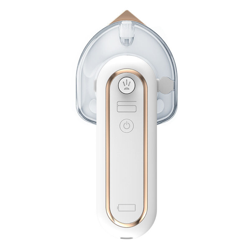 foto del prodotto bebusingoto mini ferro da stiro da viaggio senza fili, portatile, ricaricabile tramite usb, per viaggi, artigianato, viaggi, macchina da stiro rotante a 360 gradi - s