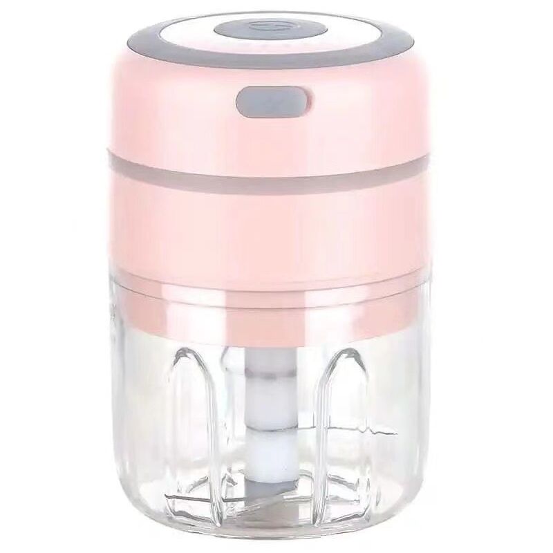 foto del prodotto bebusingoto mini tritatutto elettrico per cipolle, multi tritatutto elettrico da cucina, ricaricabile tramite usb per verdure, frutta e carne