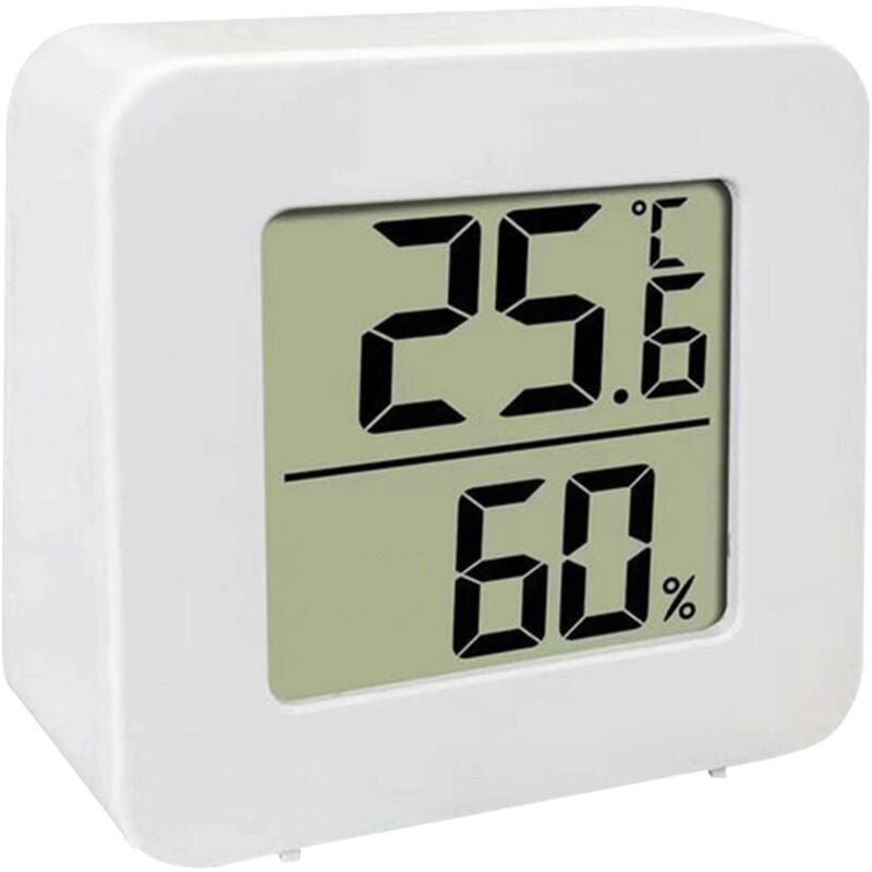 foto del prodotto bebusingoto monitor di temperatura e umidit , mini igrometro digitale lcd alta precisione per casa, cameretta, serra