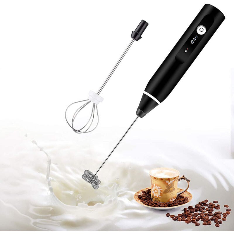 foto del prodotto bebusingoto montalatte elettrico ricaricabile per caff , matcha, latte cappuccino, cioccolata calda