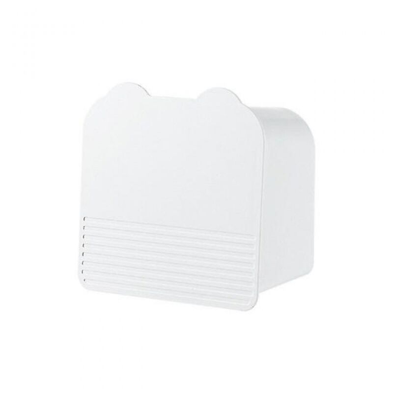 foto del prodotto bebusingoto organizer per trucco da parete, organizer antipolvere, organizer per bagno, contenitore, porta pennelli per trucco, contenitore per