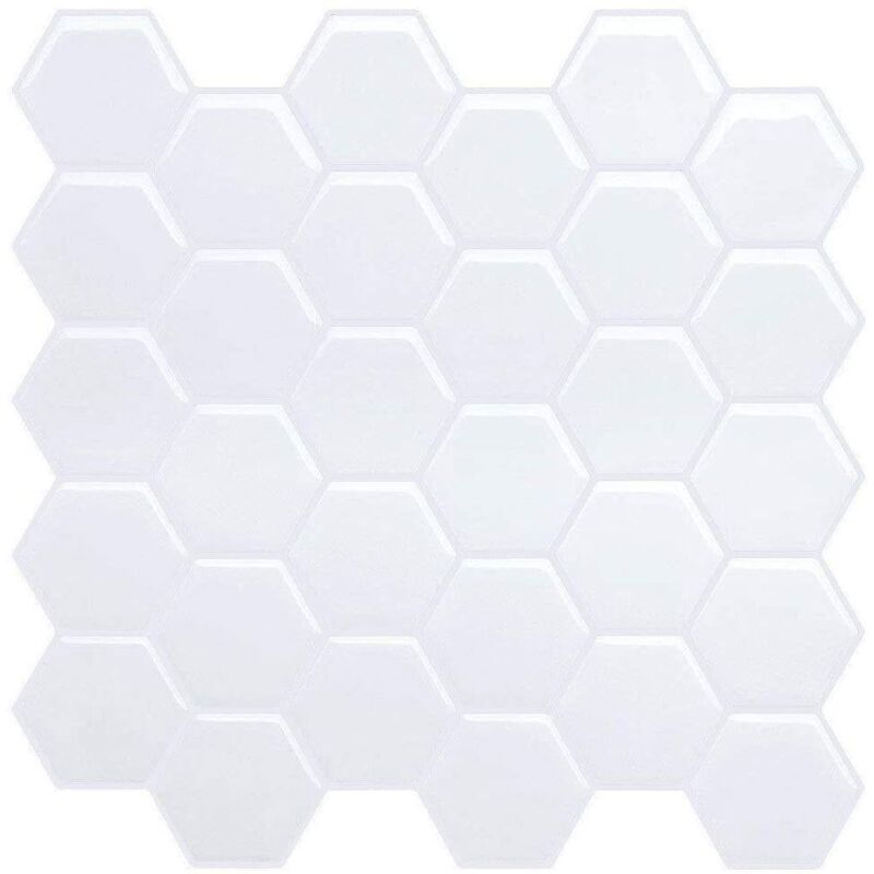 foto del prodotto bebusingoto paraschizzi per cucina, adesivi per piastrelle del bagno, piastrelle adesive impermeabili, piastrelle decorative da parete, 4 pezzi